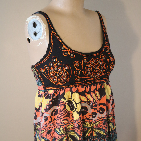 Bohemian Bright & Unique Tribal Themed Cami - Picture 1 of 5